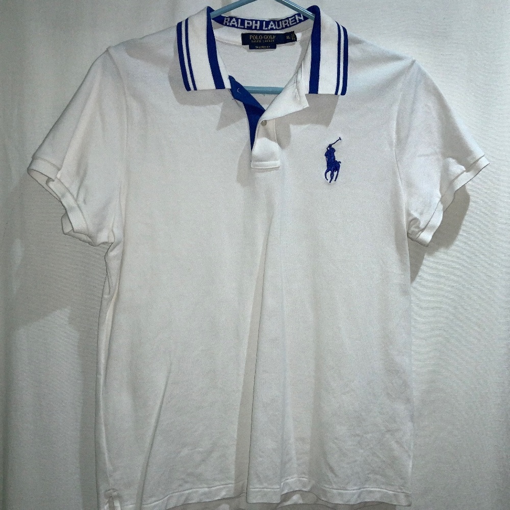 Polo Golf Ralph Lauren Shirt Womens Size XL Tailored Fit Big Pony